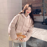 现货2026冬装新款拼接连帽羽绒服外套(50绒)XW3360P275K418，女装羽绒服，浙宝171