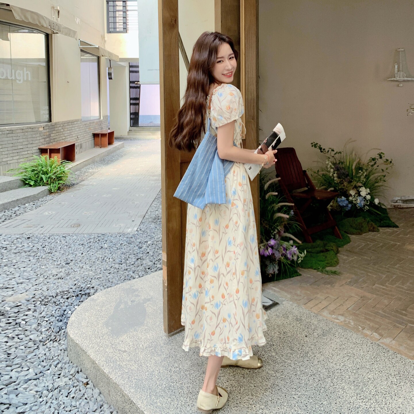 2026年夏新款韩系简约百搭连衣裙XW1131P135K208,女装连衣裙,浙宝171