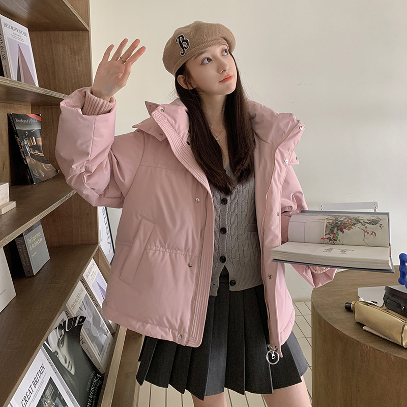 冬季新款90绒白鸭绒羽绒服外套XW6879P295K468,女装羽绒服,浙宝171