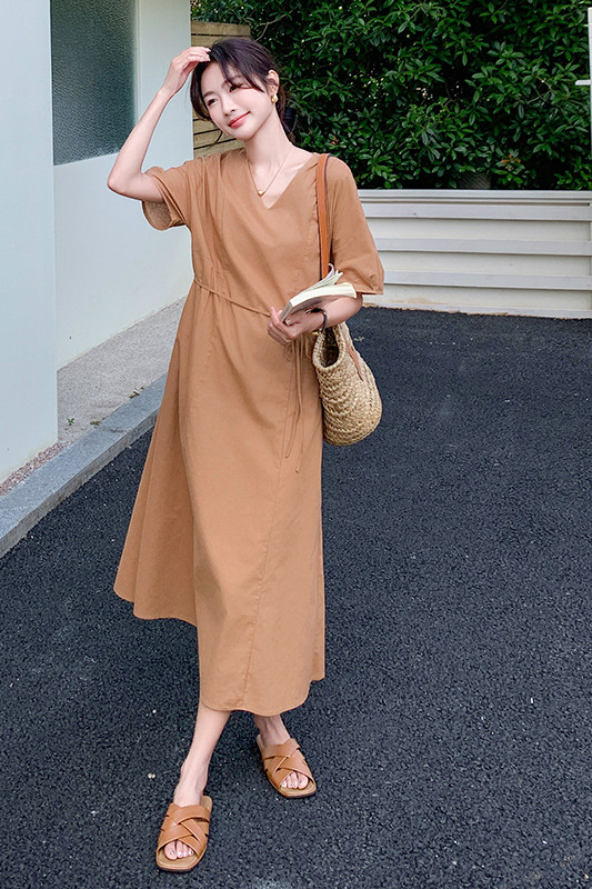 现货2026年夏装新款气质法式高阶连衣裙XW6978P125K188,女装连衣裙,浙宝171