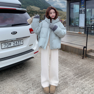 现货 冬装新款格纹连帽羽绒服外套 XW3332 P275 K418图片