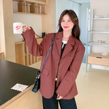 现货2025年秋装新款休闲西装XW8025P125K188，女装西装，浙宝171