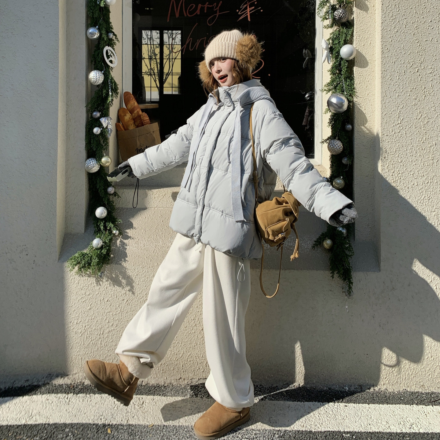 现货冬装新款连帽羽绒服外套(50绒)XW3351P305K458，女装羽绒服，浙宝171