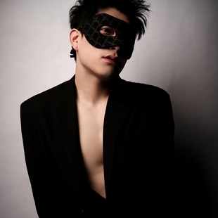 男士 半脸猫女郎cosplay女士人歌手小红娘面具万圣节性感狐狸