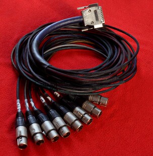 Apogee ROSETTA 800音频接口声卡数字8路辫子 声卡数字模拟DB25线