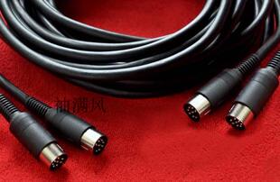 丹麦B&O 7针8针音频线音箱线连接 PowerLink系列Bang&Olufsen