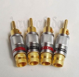 端子 正品 音响连接器 喇叭插柱 插头 CMC自锁香蕉头