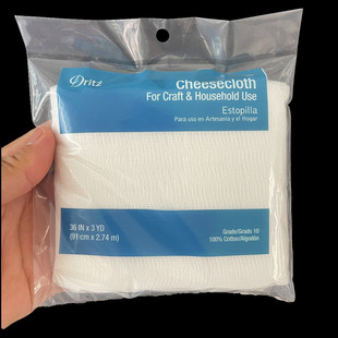 纯棉奶酪芝士纱布厨房过滤清洁抹布cheesecloth亚马逊跨境电商货