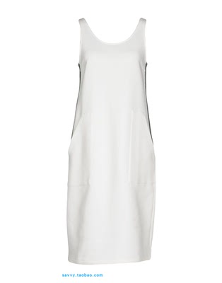 意大利头等制作Eleventy贵价时髦牌755美金 镶钻棉质运动风连身裙