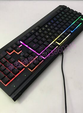达尔优二手薄膜电竞游戏发光键盘盘