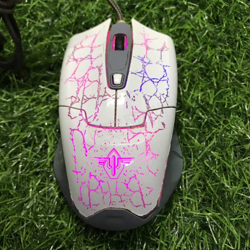 铠艨gm360 网吧游戏电竟专业鼠标USb有线背光多彩多档调节DPI