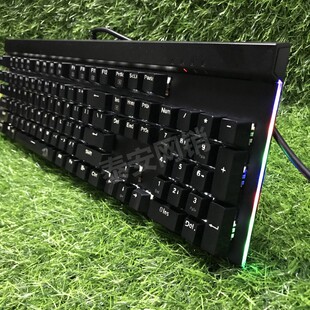 虹龙 K880/k870插拔光轴白光跑马雷创矮轴机械键盘支脚架RGB侧灯