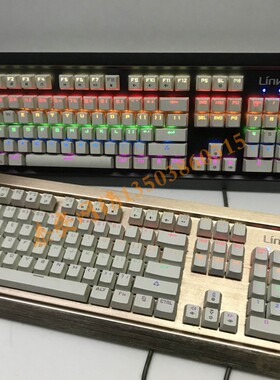 天机LINKTOP领拓 LT0机械键盘青轴混彩 网吧游戏电竟跑马灯炫光