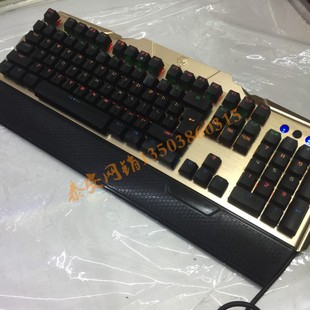 狼途G900背光游戏机械键盘cf可换轴DIY大回车104键 无冲光轴 手托