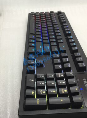 铁修罗青轴rgb炫彩真机械键盘