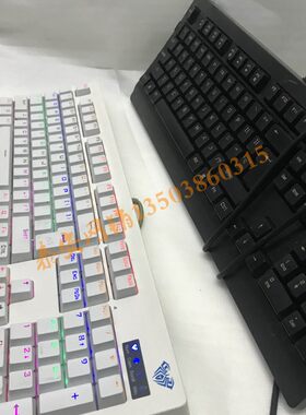 狼蛛游戏青轴机械键盘