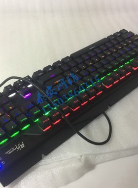 RK ROYAL KLUDGE RG928背光式二手机械键盘 青轴电竟游戏有线USB