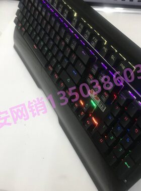 二手青轴网吧发光usb机械键盘