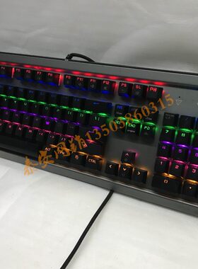 背光游戏悬浮式青轴机械键盘