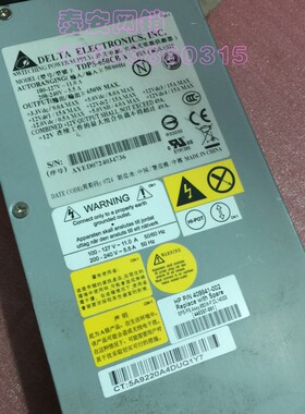 HP DL140G3服务器电源 TDPS-650CB A 650W 409841-002 ayed台达1U