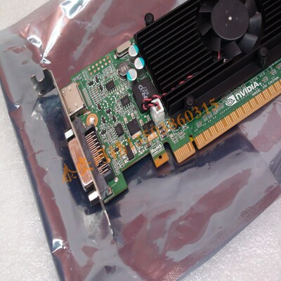 dell原装戴尔的GT620 GT610 gt630半高显卡小机箱刀卡 1G RGM3T