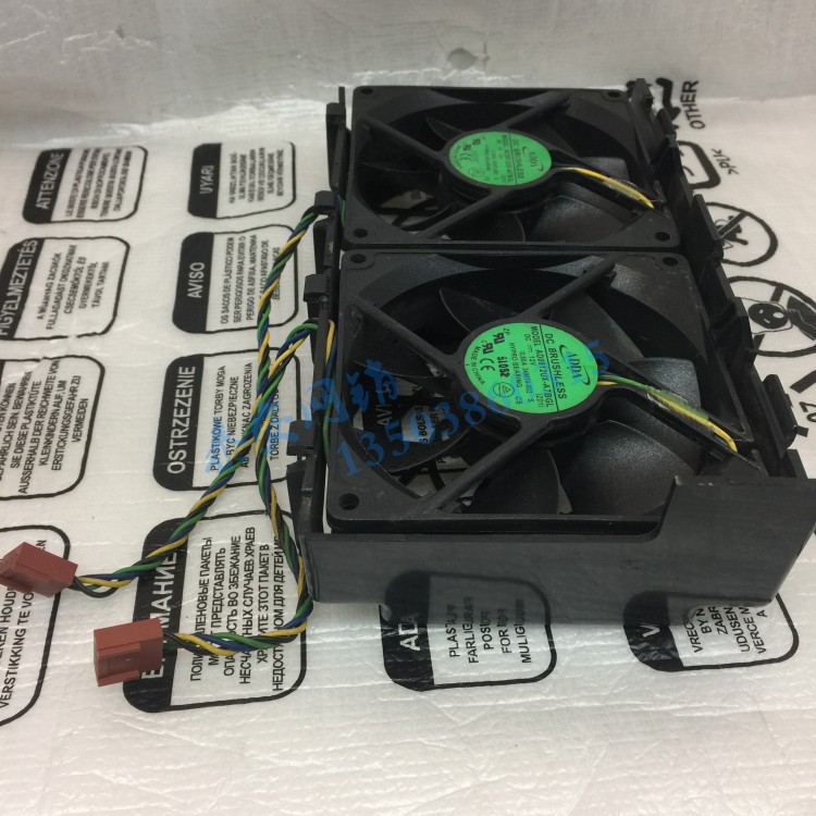 台湾协禧 ADDA AD0912UX-A7BGL 9225 四线温控 9CM 风扇12V 0.50A
