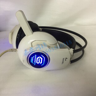 二手耳麦耳机 goodness yh500网吧usb发光 吃鸡游戏头戴式LOL G牌