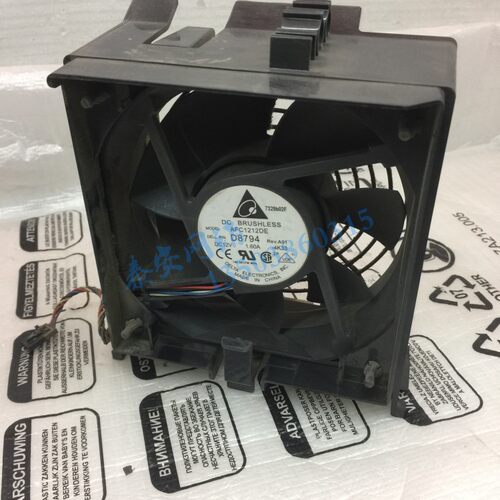 戴尔 DELL T3400 390 机箱风扇 D8794 AFC1212DE TA450DC B353502