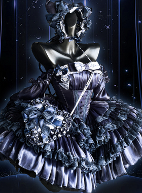 POSHEPOSE初灵高定如心【 小偶像登台系列 】 大套温莎藏蓝