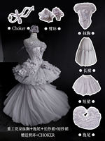 POSHEPOSHE, the most beautiful birthday dress of the Victorian era, exudes a fishbone charm thumbnail 3