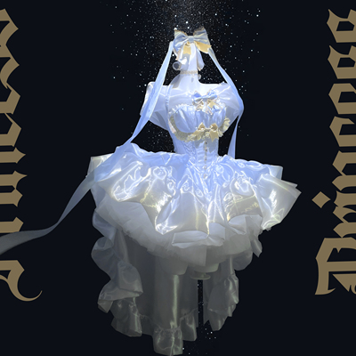 POSHEPOSE高定如心 Angel天鹅月光·誓言【 芭蕾水色】 公主裙