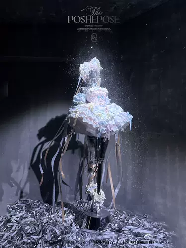 POSHEPOSE Серия «Танец с лентой». Ролик Chuling Haute Couture Ruxin Girls Garden Party «Ограниченный выпуск»!!