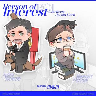 现|疑犯追踪POI【RF夕阳红】亚克力挂件老夫夫一对