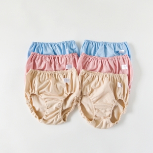 不夹P舒服全棉60 大码 三角裤 初高中生成人老人女内裤 140斤 面包裤