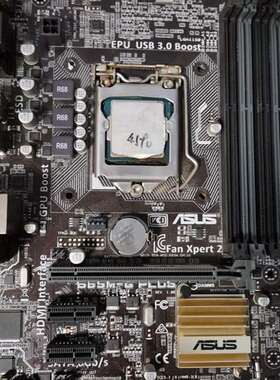 咨询华硕B85-G PLUS主板+i5-4590CPU，两样打包议价