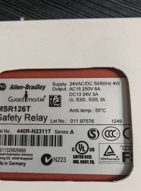 咨询全新正品Allen-Bradley Guardmaster安议价