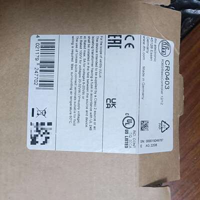 咨询德国IFM易福门CR0403 Basic Controlle议价