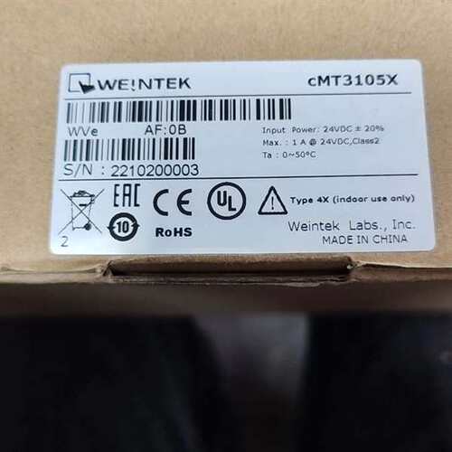 咨询威纶通WEINTEK触摸屏 cMT3105X，全新未议价