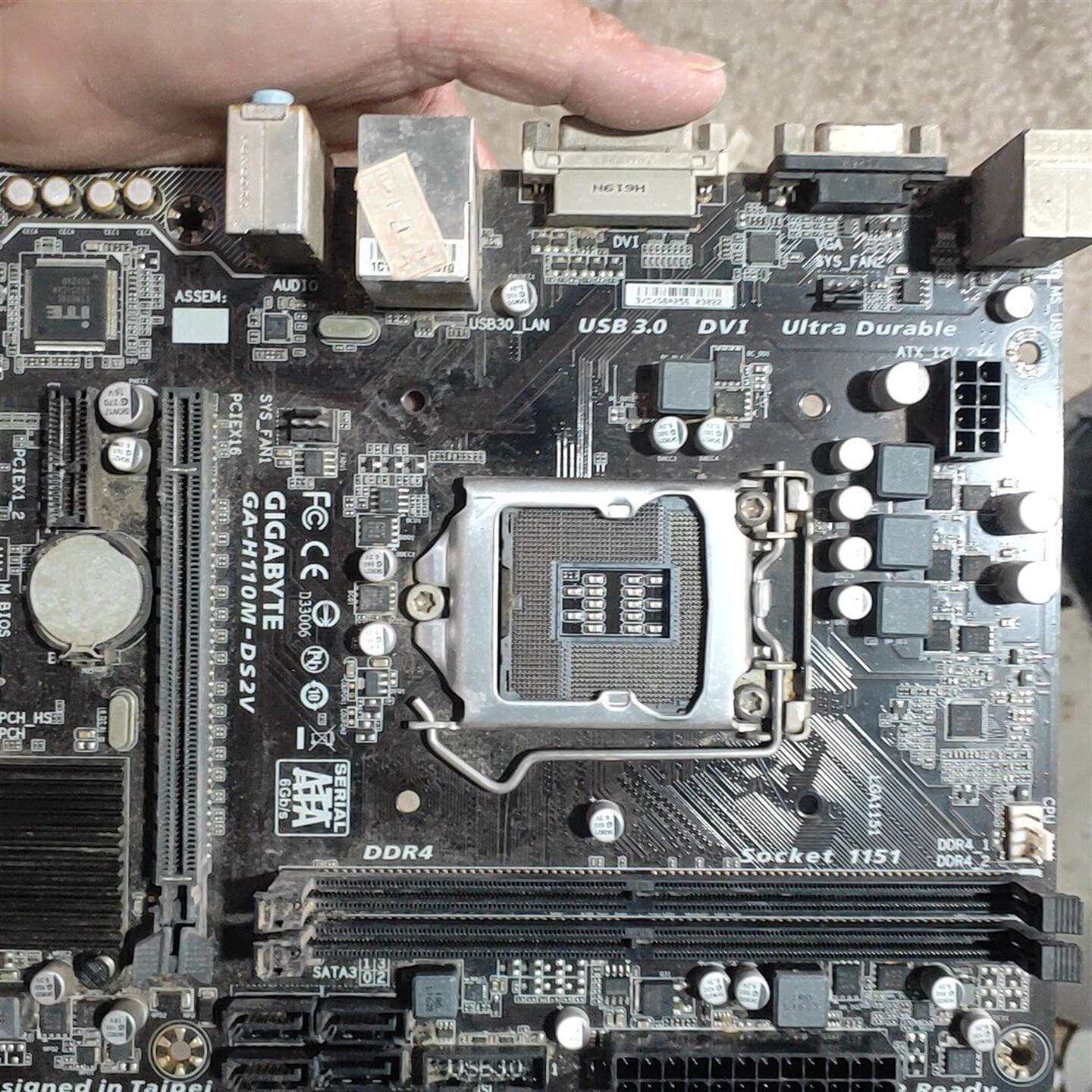 咨询技嘉GA-H110M-DS其它元器件