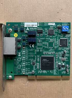 咨询ADLINK/凌华控制卡PCI-7853，拆机的，成议价