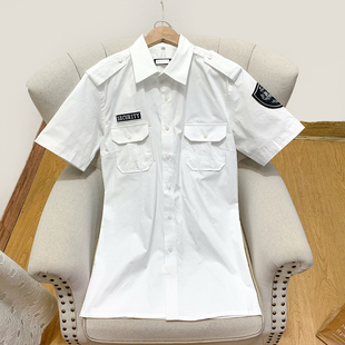 无假期的人】公司单！通勤职业工作装制服短袖衬衫男休闲衬衣夏