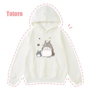 男女孩子连帽卫衣2026新款春秋季韩版时髦洋气外套衣服龙猫Totoro
