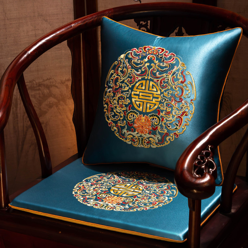 新中式椅子坐垫防滑红木沙发坐垫餐椅太师椅茶台椅垫乳胶海绵定做,居家布艺,椅垫,淘宝优惠券,粉丝福利购,淘宝优惠卷