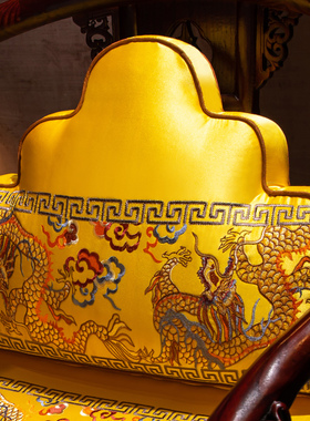 中式抱枕靠垫新中式可拆洗客厅沙发办公室靠垫背枕套坐垫靠枕护腰