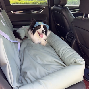 petmassive车载狗窝狗狗坐车外出神器防水耐磨后排宠物安全座椅