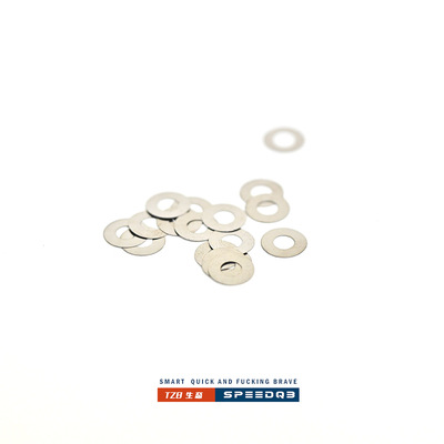 TZB定制 0.05毫米厚度钛合金调齿垫片（6.7外径）10片