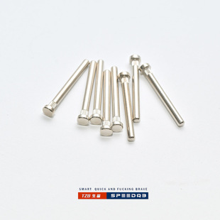 TZB定制，60HC硬度合金钢T头+滚花 免工具快拆中销钉