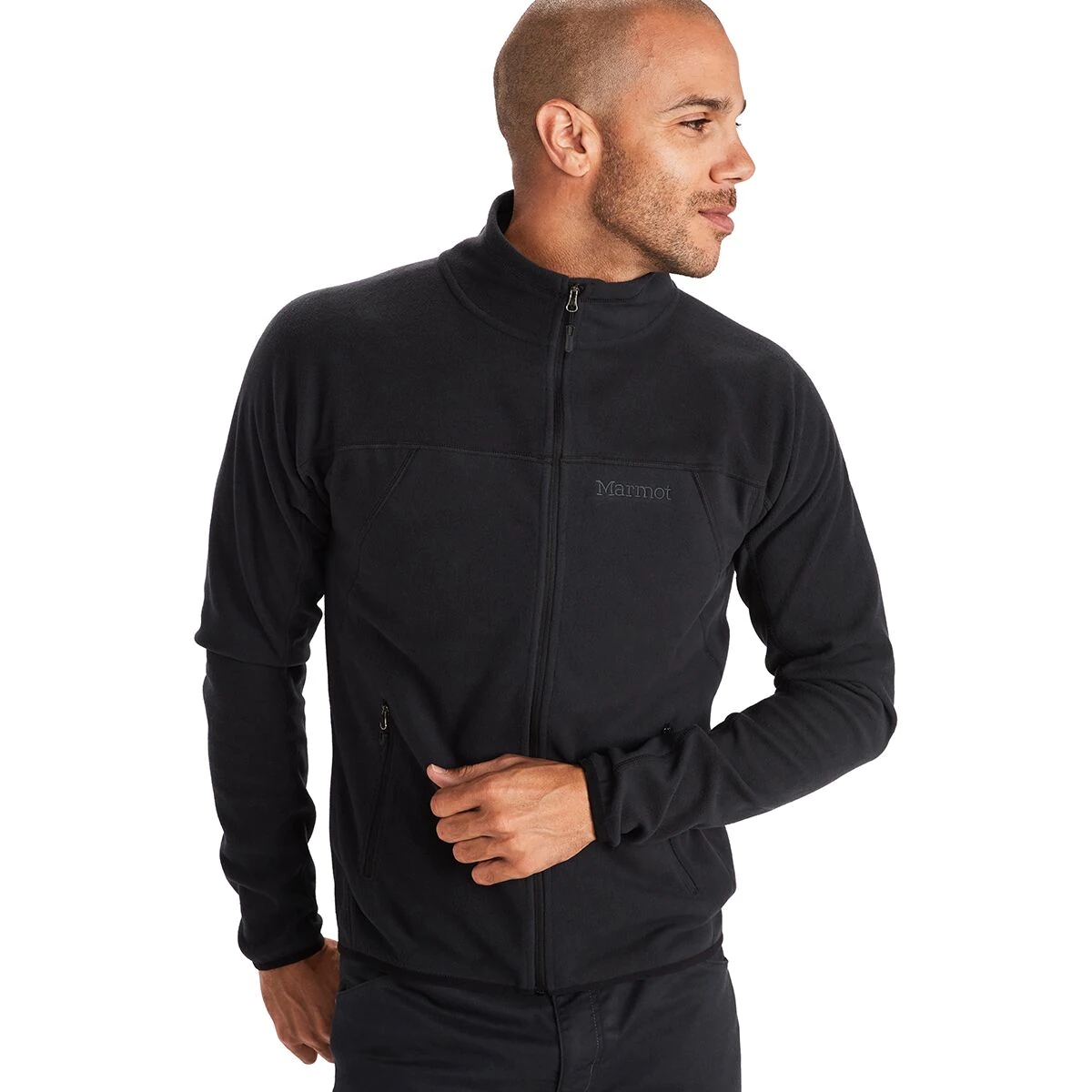 土拨鼠Marmot男士抓绒衣