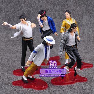 迈克尔杰克逊 5款MJ场景手办车载摆件玩偶人偶模型礼物模型公仔