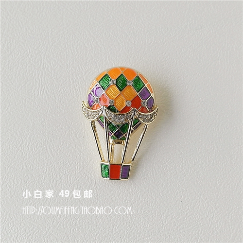 Broche en Alliage argent plaqué or - Ref 1173355 Image 5